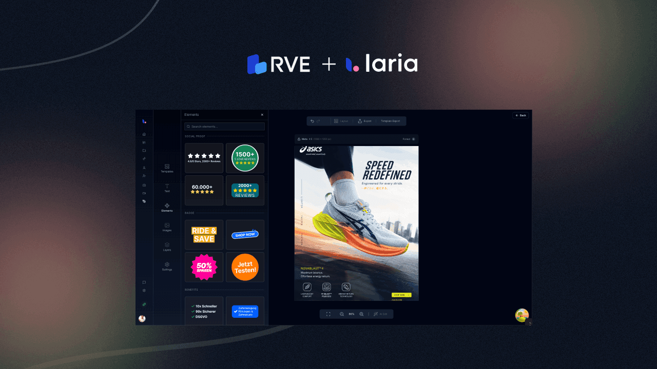 Adding an AI-Native Ad Generator inside Laria with RVE 