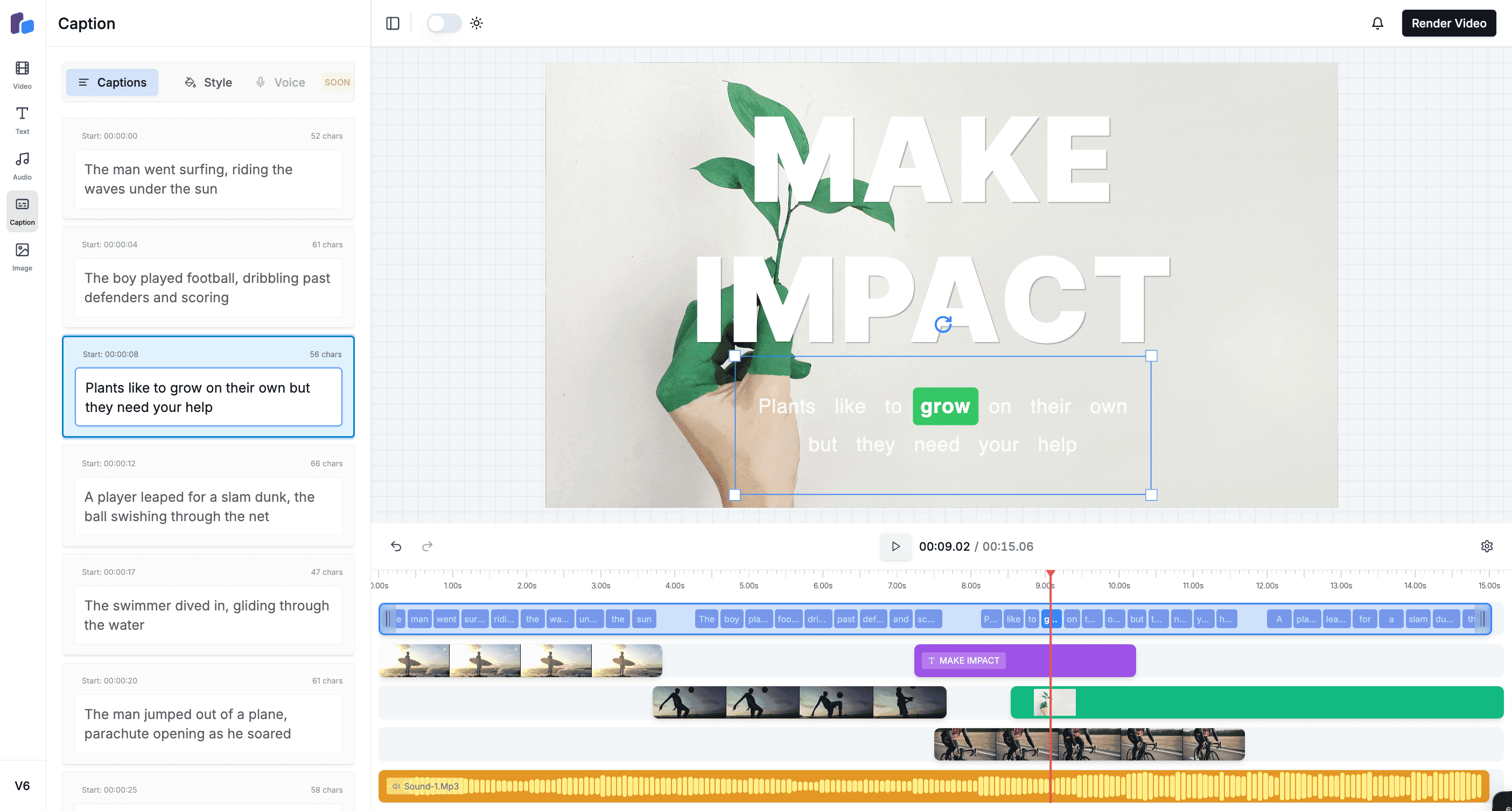 Light mode theme of the React video editor showing clean, modern interface with customizable color schemes