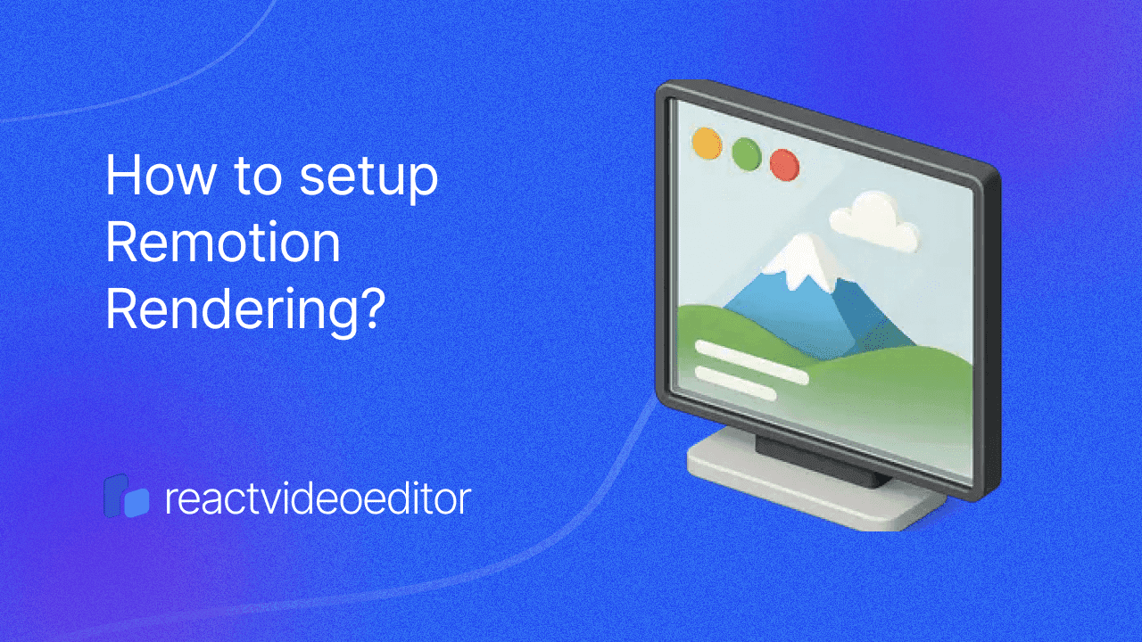 How to Set Up Remotion Video Rendering in Next.js with AWS Lambda