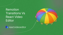 Remotion Component Library Free Remotion Templates and Examples for React Developers | React Video ...